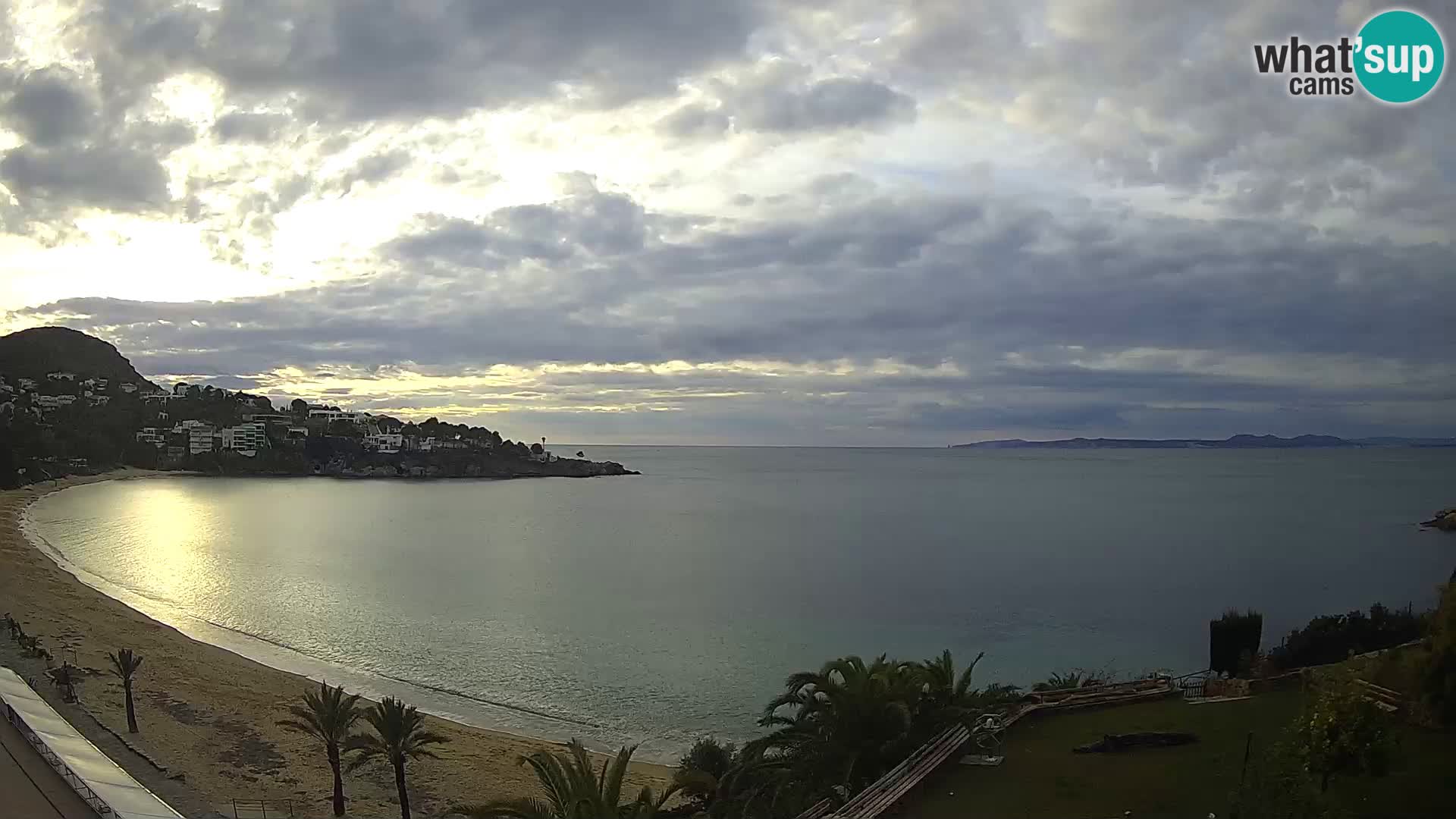 Platja de l’Almadrava Strand Webcam Roses – Costa Brava – Spanien