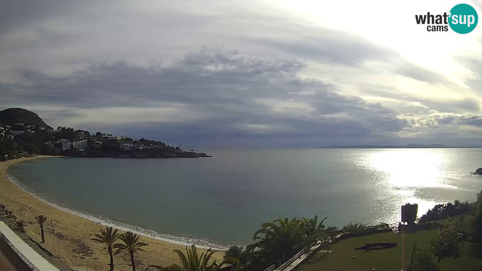 Plaža de l’Almadrava web kamera Roses – Costa Brava – Španjolska