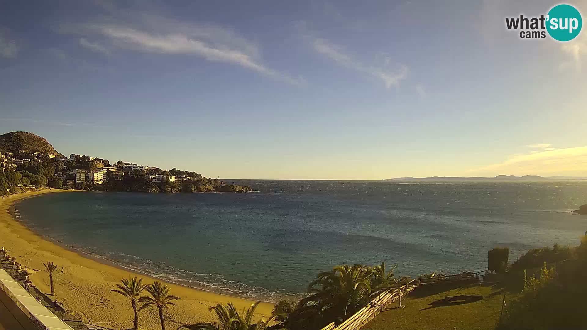 Platja de l’Almadrava beach Live Webcam Roses – Costa Brava – Spain