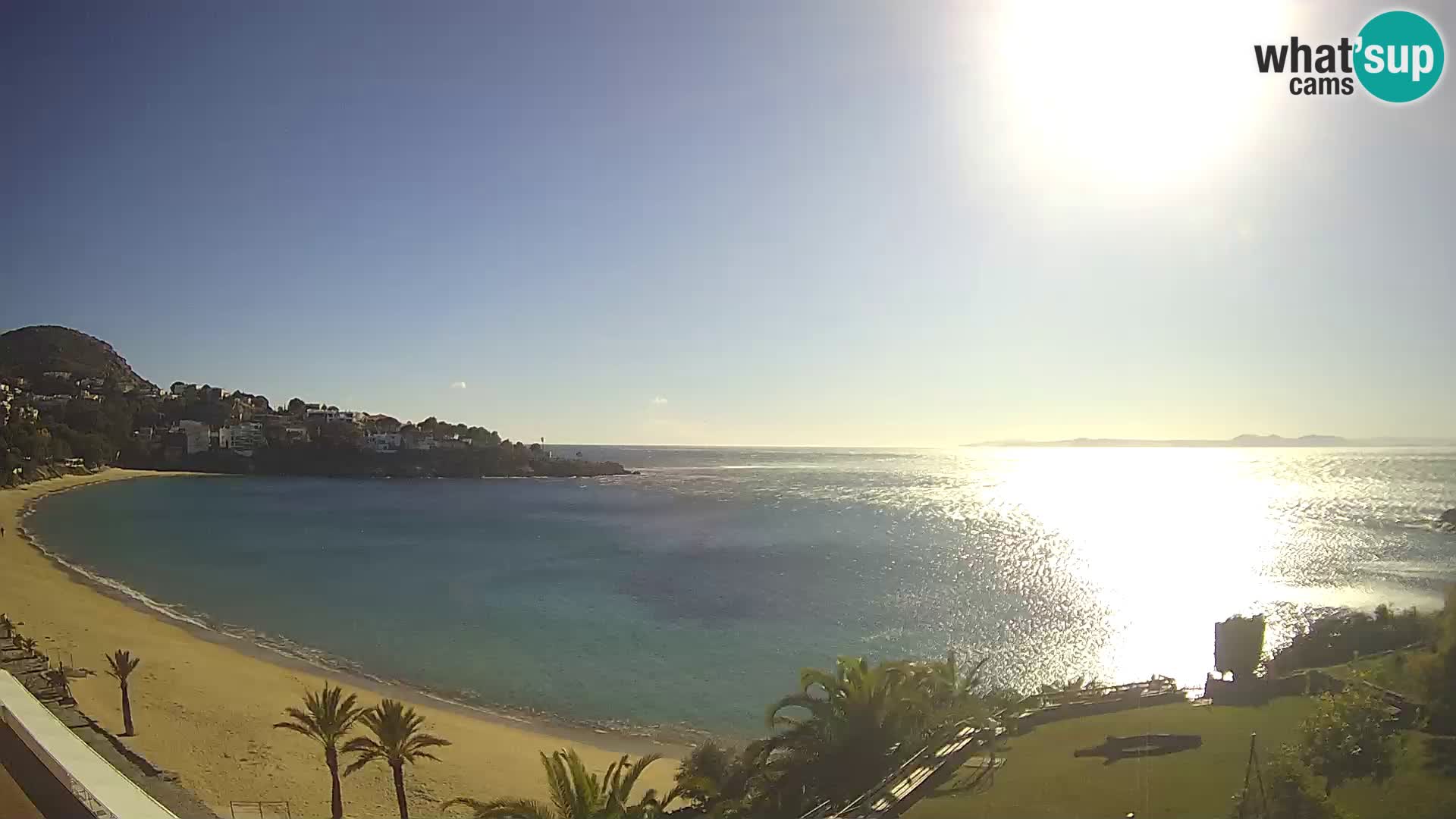 Platja de l’Almadrava Spiaggia Live Webcam Roses – Costa Brava – Spagna