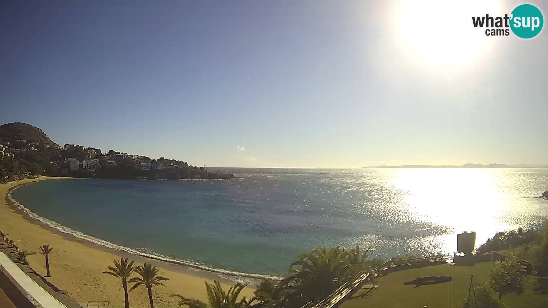 Platja de l’Almadrava Spiaggia Live Webcam Roses – Costa Brava – Spagna