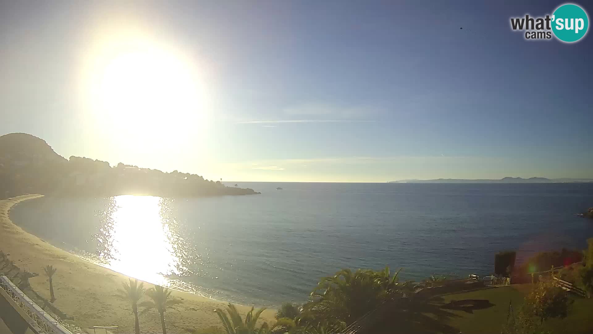 Plage de l’Almadrava Livecam Roses – Costa Brava – Espagne