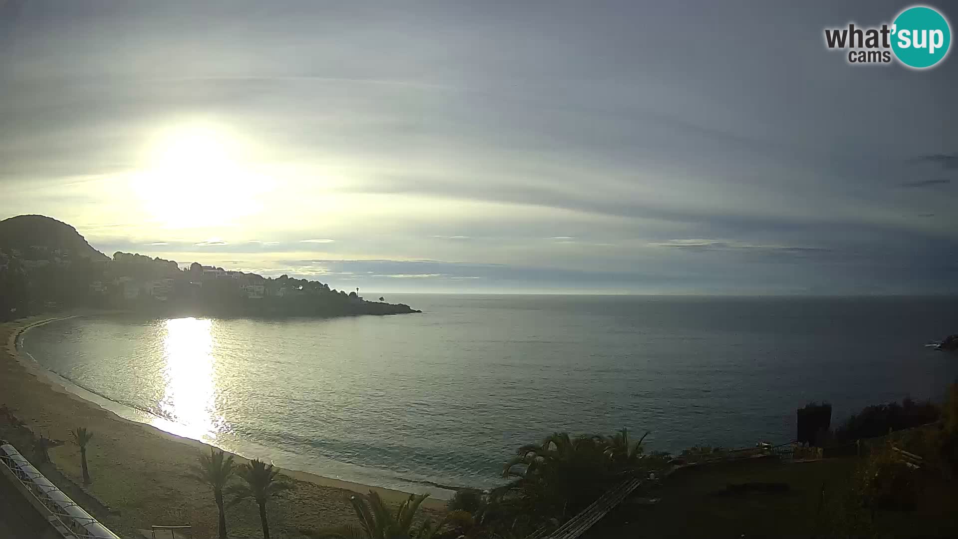 Plage de l’Almadrava Livecam Roses – Costa Brava – Espagne