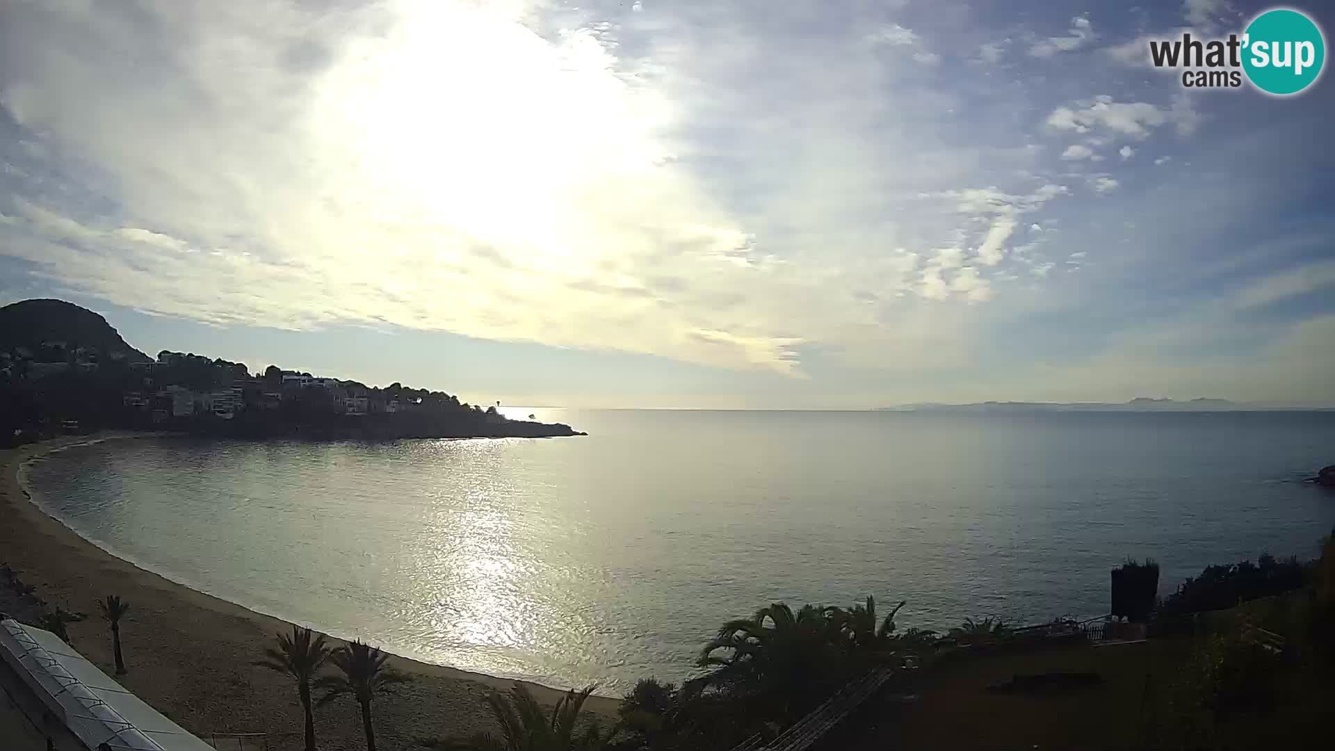 Platja de l’Almadrava beach Live Webcam Roses – Costa Brava – Spain