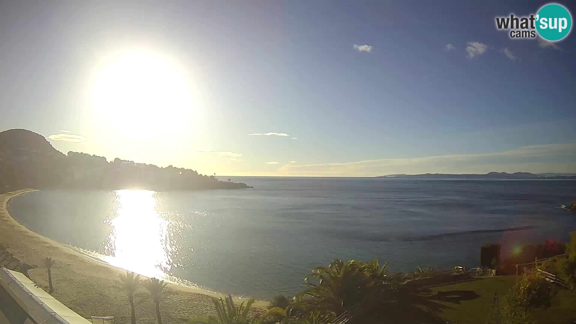 Platja de l’Almadrava beach Live Webcam Roses – Costa Brava – Spain