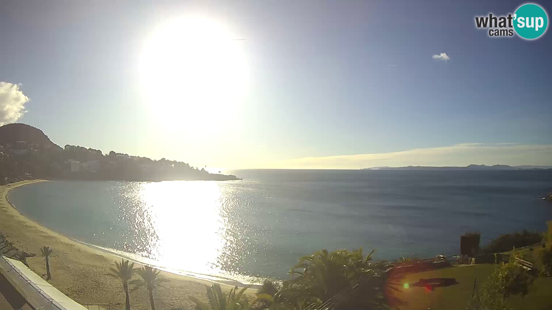 Platja de l’Almadrava beach Live Webcam Roses – Costa Brava – Spain