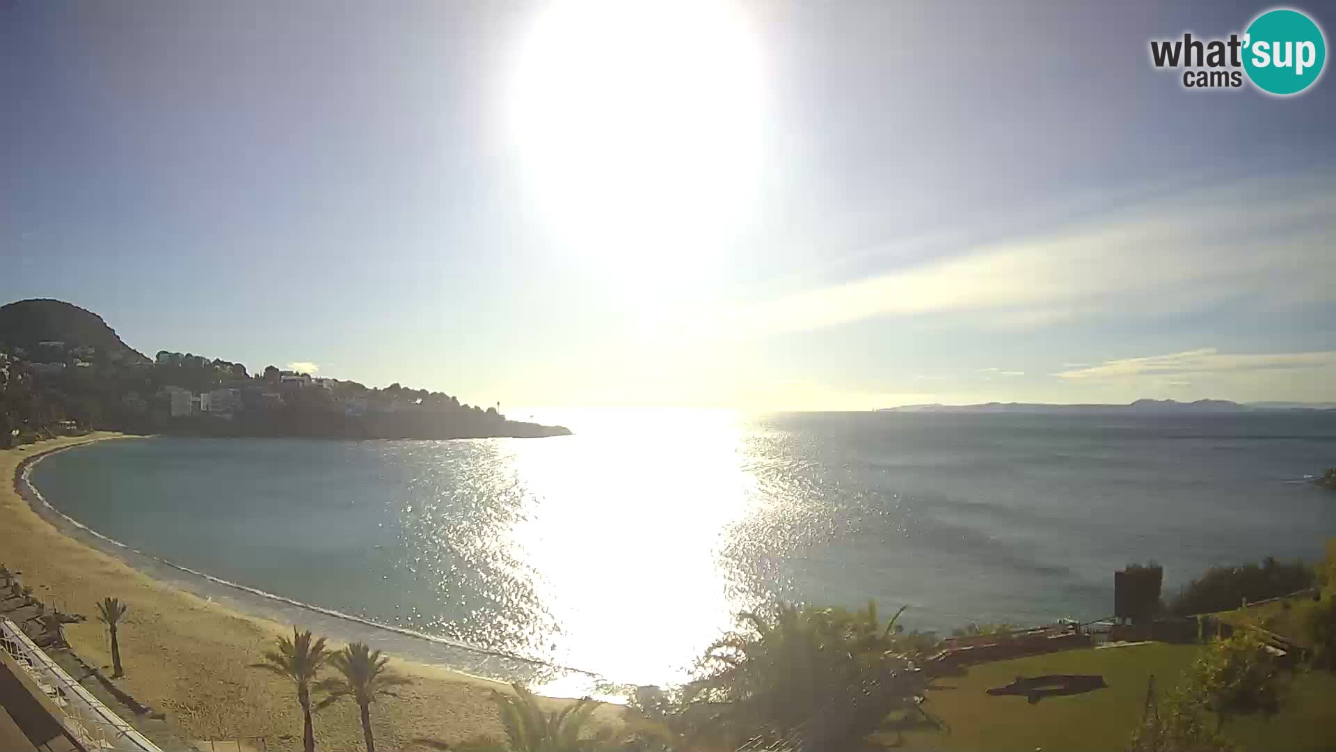 Plaža de l’Almadrava web kamera Roses – Costa Brava – Španjolska