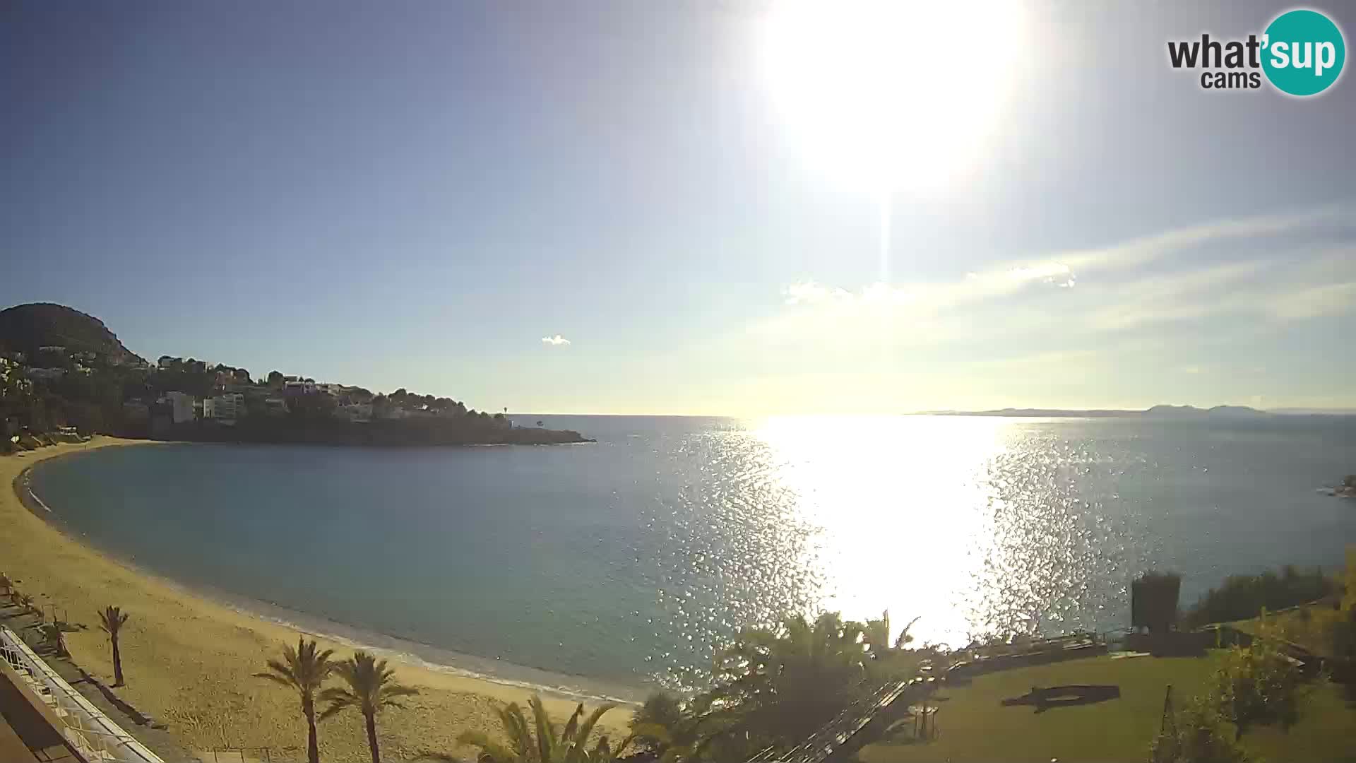 Platja de l’Almadrava Spiaggia Live Webcam Roses – Costa Brava – Spagna