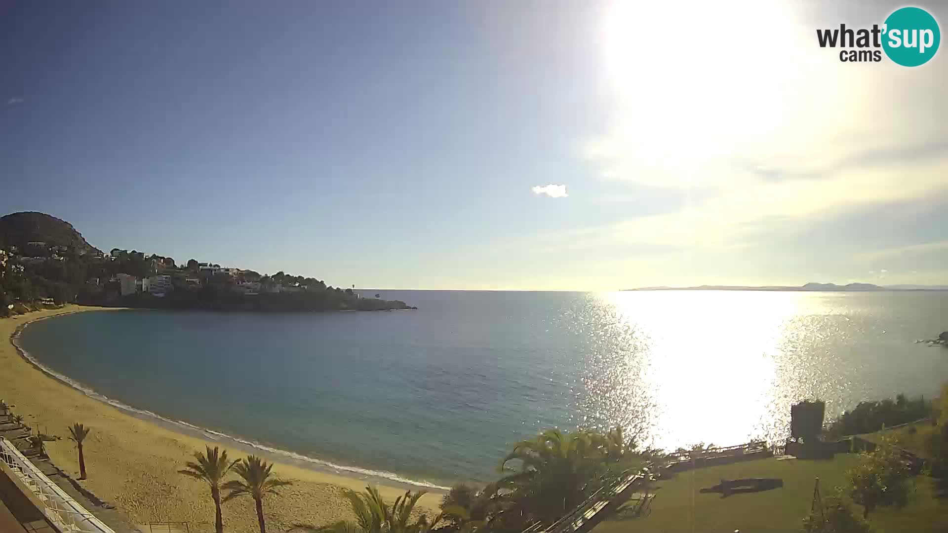 Platja de l’Almadrava Spiaggia Live Webcam Roses – Costa Brava – Spagna