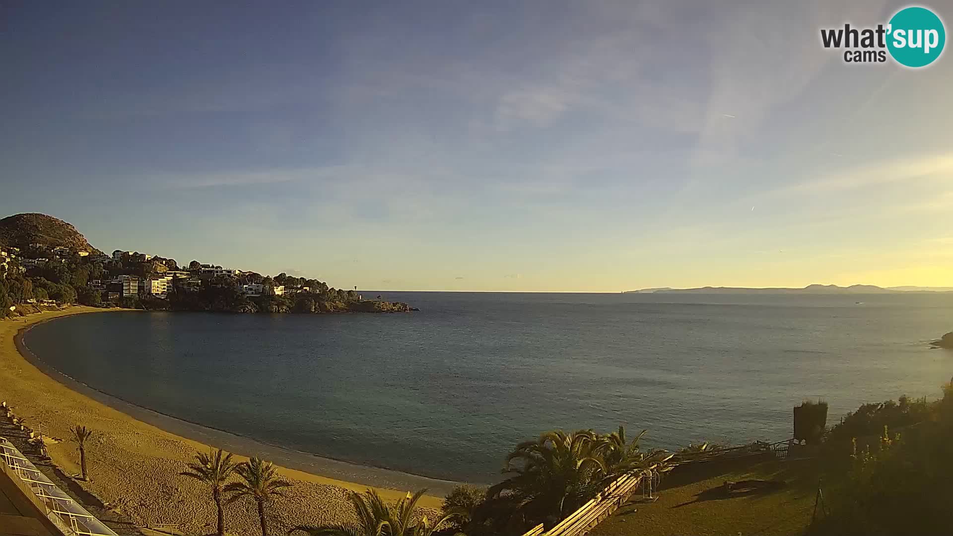 Plaža de l’Almadrava Spletna kamera Roses – Costa Brava – Španija