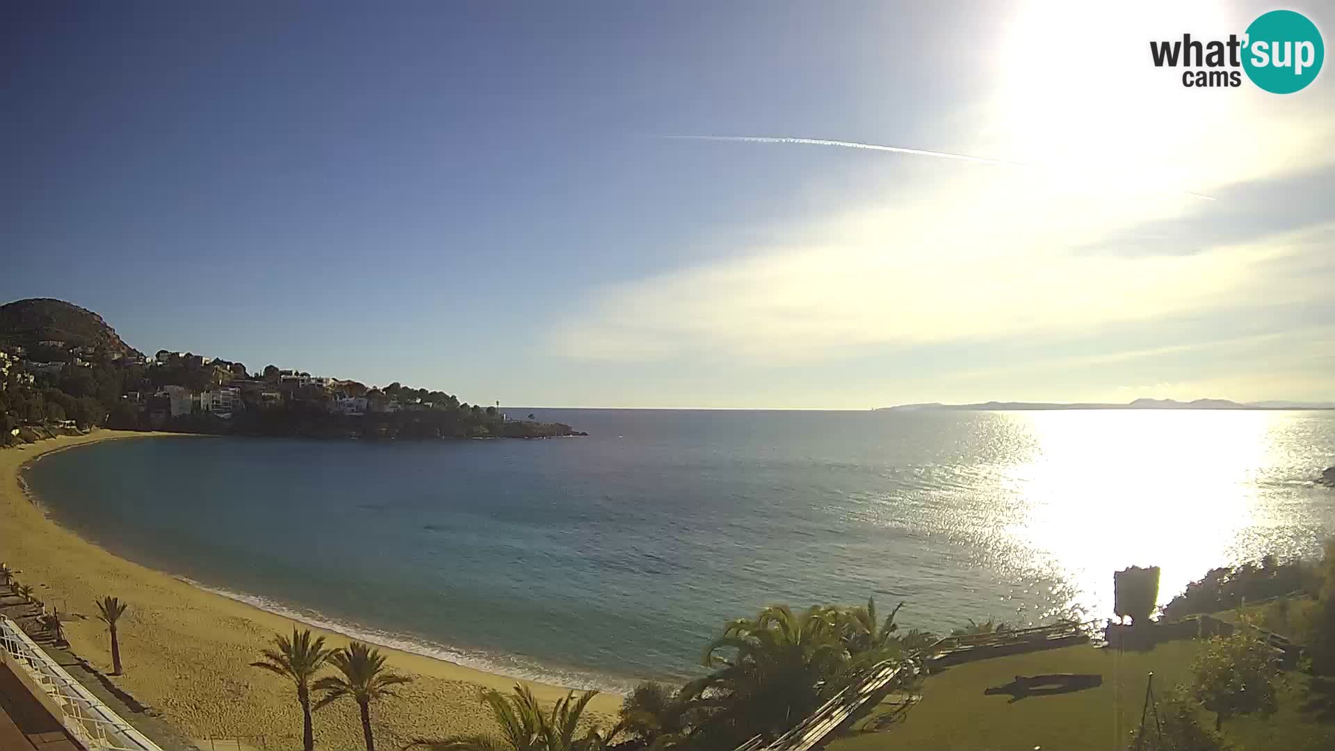 Plaža de l’Almadrava web kamera Roses – Costa Brava – Španjolska