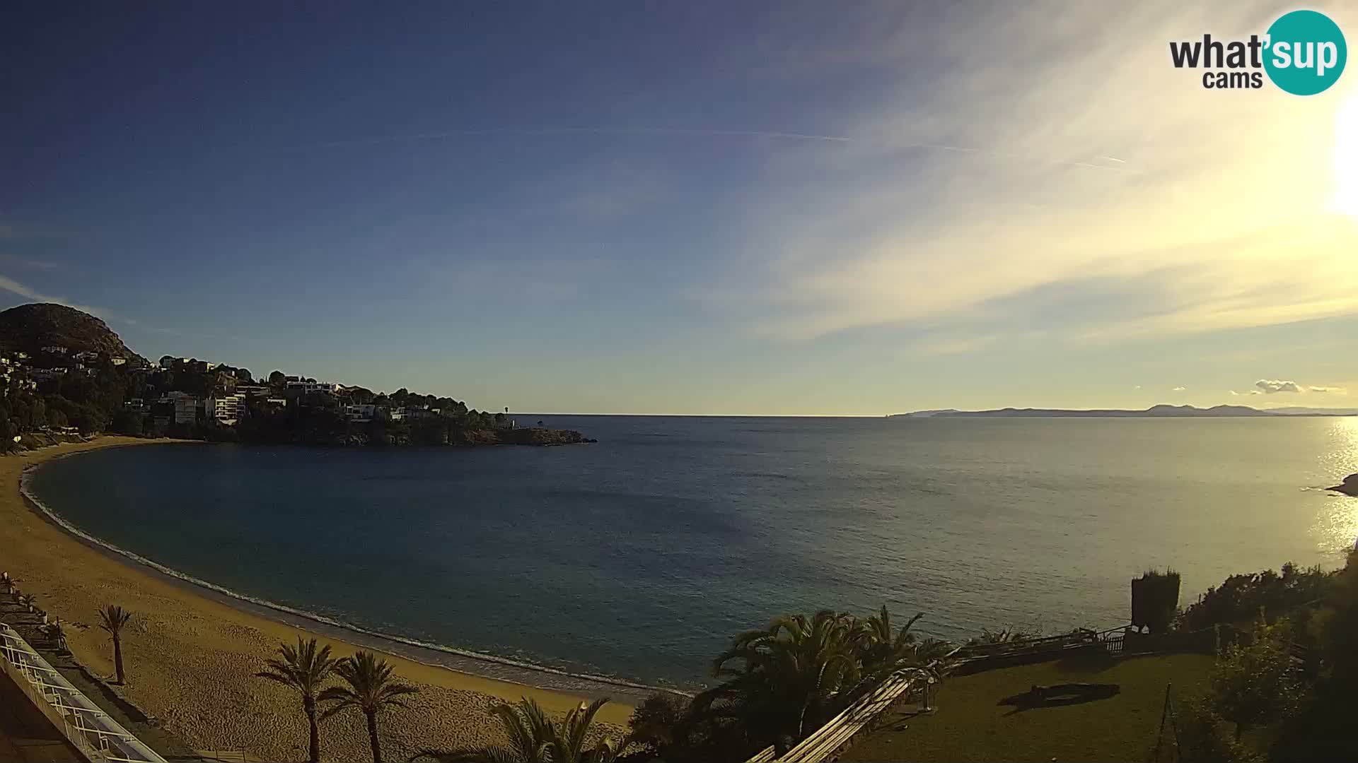 Platja de l’Almadrava Spiaggia Live Webcam Roses – Costa Brava – Spagna