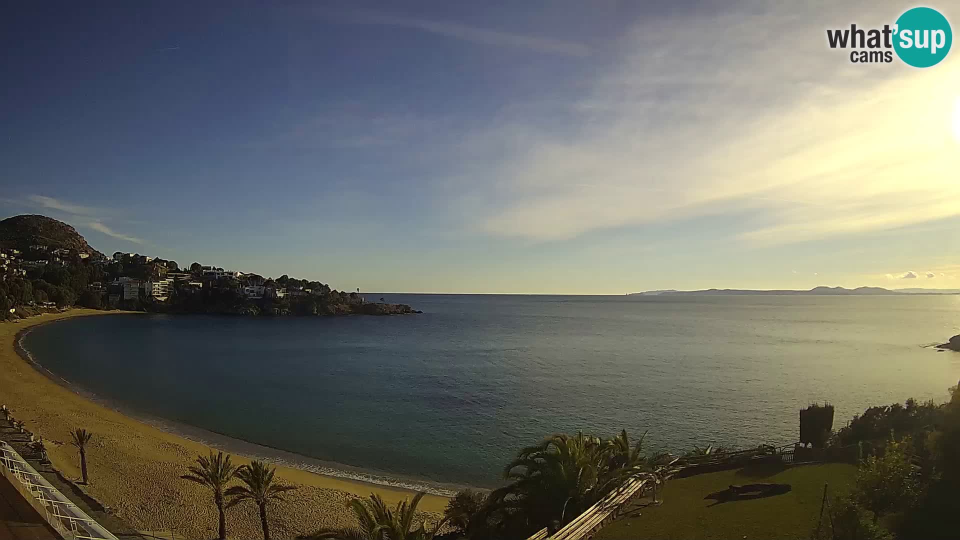 Platja de l’Almadrava Strand Webcam Roses – Costa Brava – Spanien