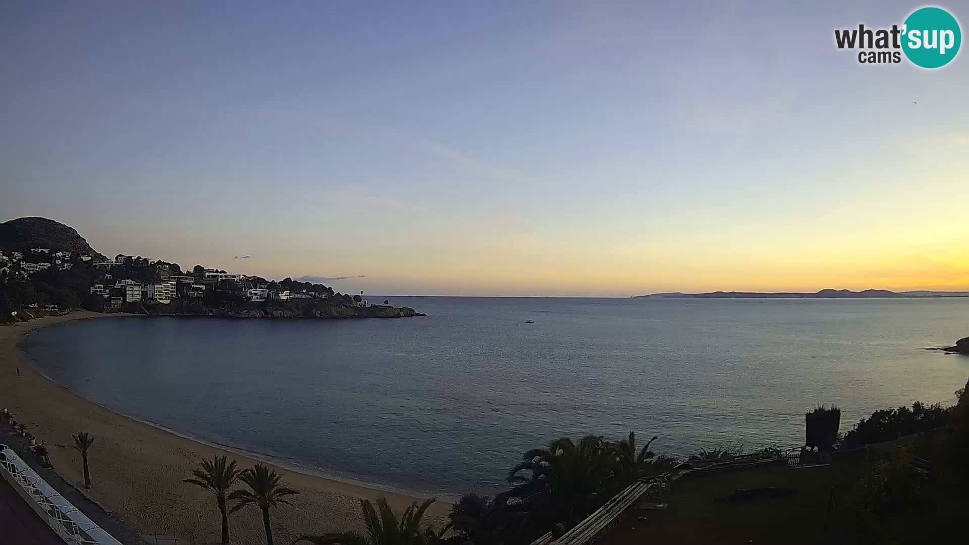 Platja de l’Almadrava Strand Webcam Roses – Costa Brava – Spanien