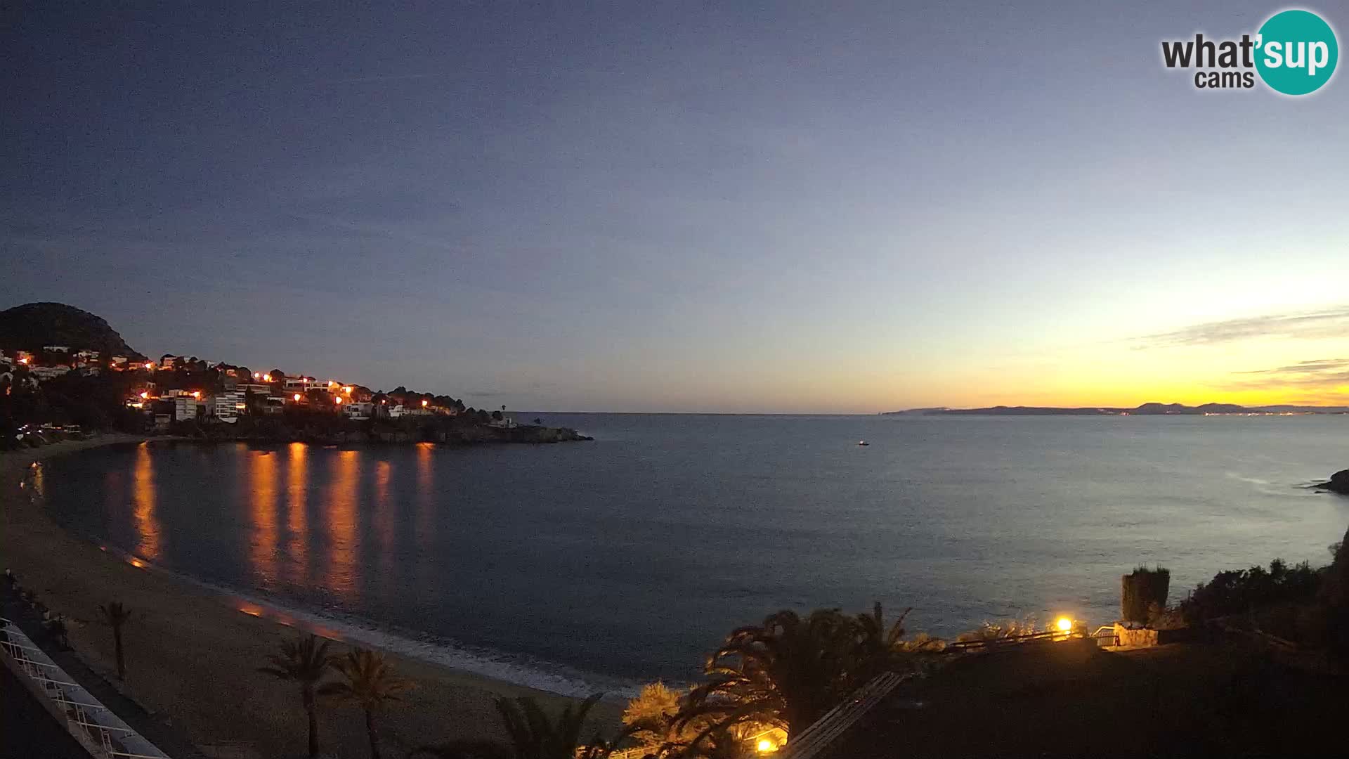 Platja de l’Almadrava Spiaggia Live Webcam Roses – Costa Brava – Spagna