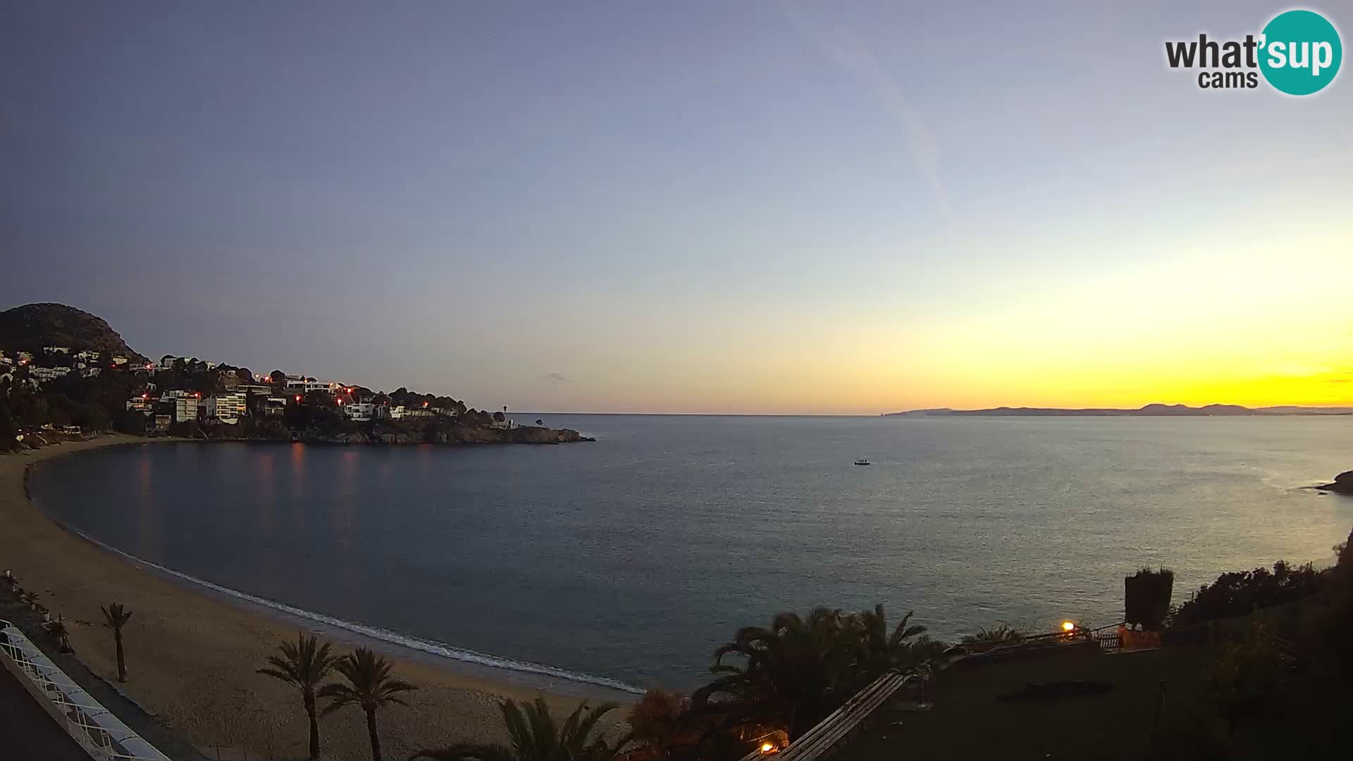 Plage de l’Almadrava Livecam Roses – Costa Brava – Espagne