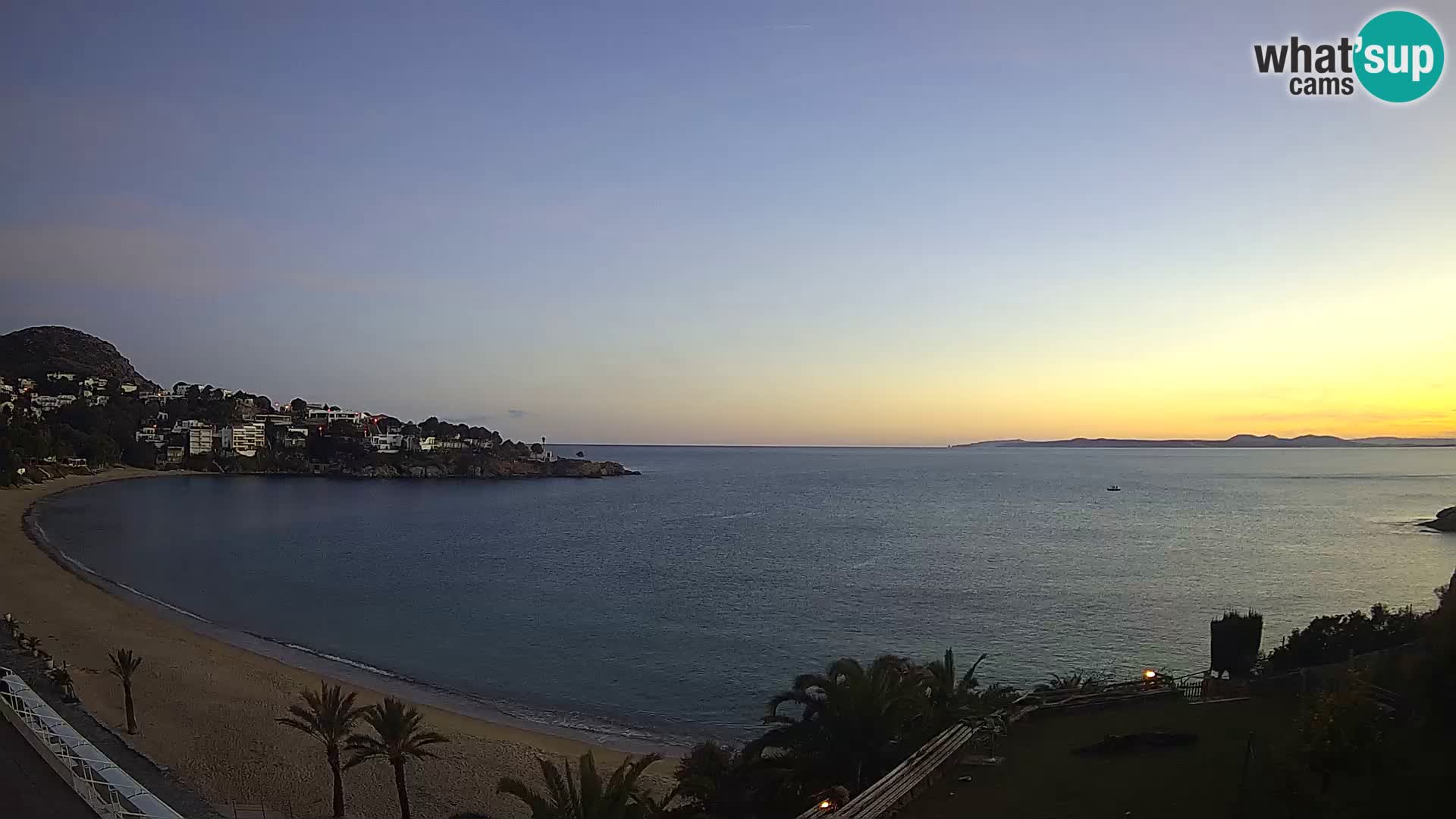 Plage de l’Almadrava Livecam Roses – Costa Brava – Espagne