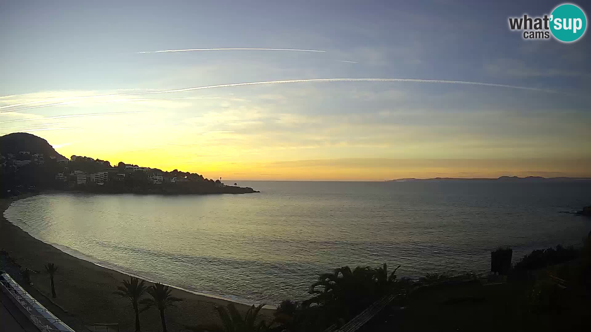 Platja de l’Almadrava Strand Webcam Roses – Costa Brava – Spanien