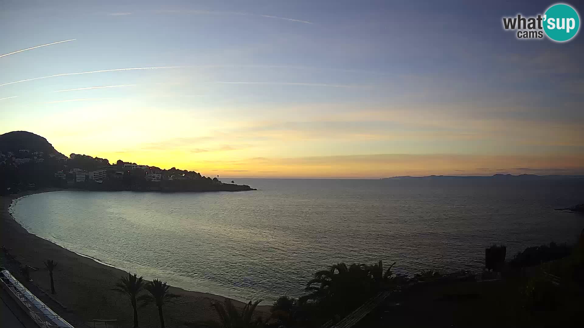 Platja de l’Almadrava Strand Webcam Roses – Costa Brava – Spanien
