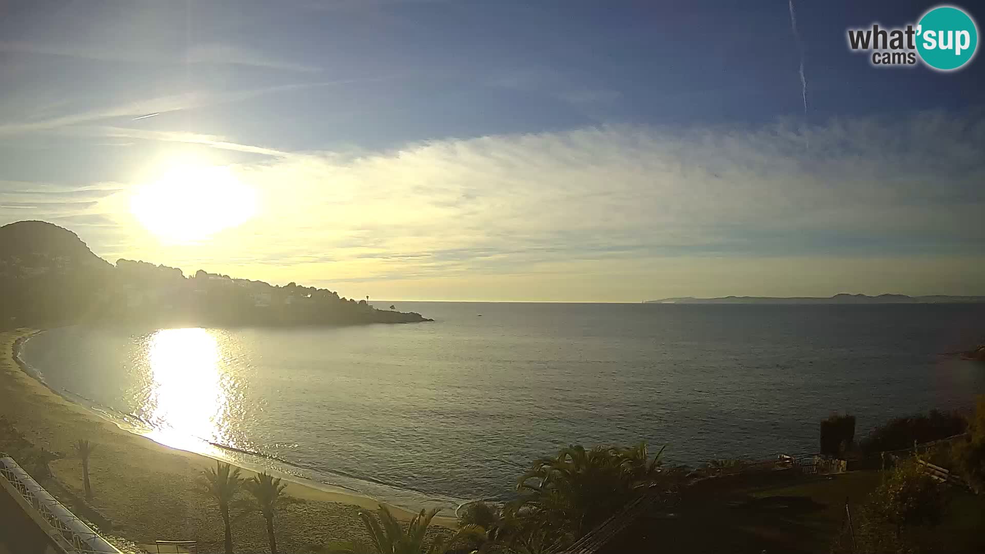 Playa de l’Almadrava camera en vivo Roses – Costa Brava – Espana