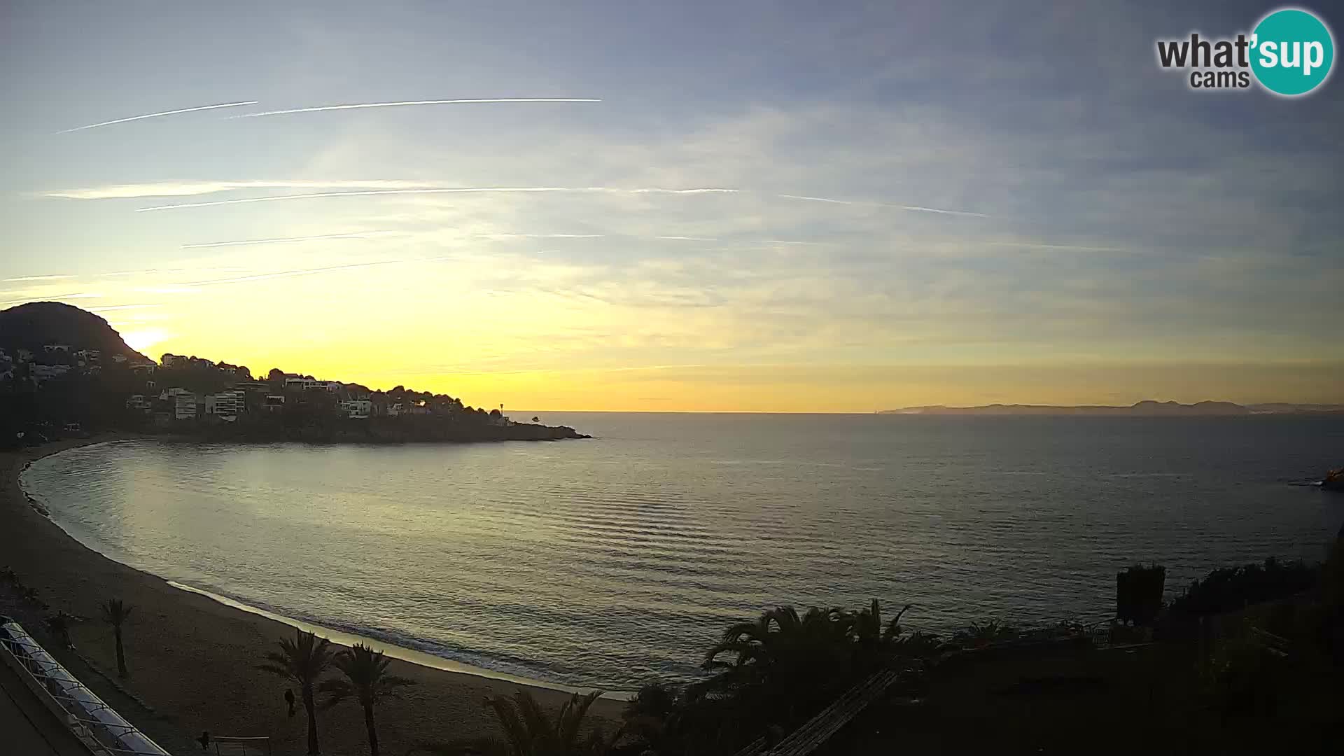 Platja de l’Almadrava Strand Webcam Roses – Costa Brava – Spanien