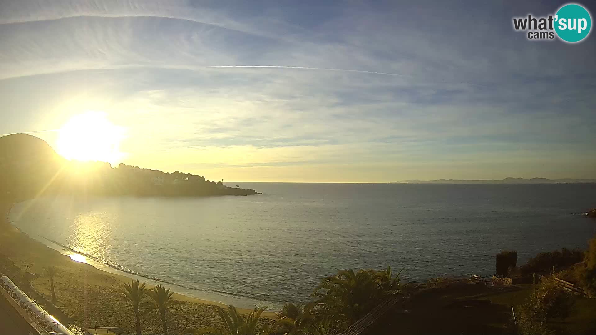 Plage de l’Almadrava Livecam Roses – Costa Brava – Espagne