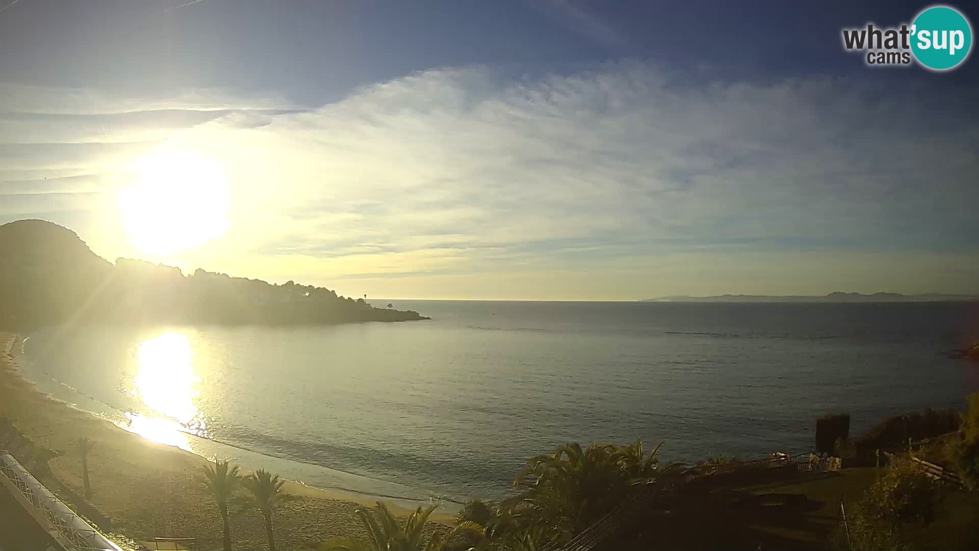 Plage de l’Almadrava Livecam Roses – Costa Brava – Espagne