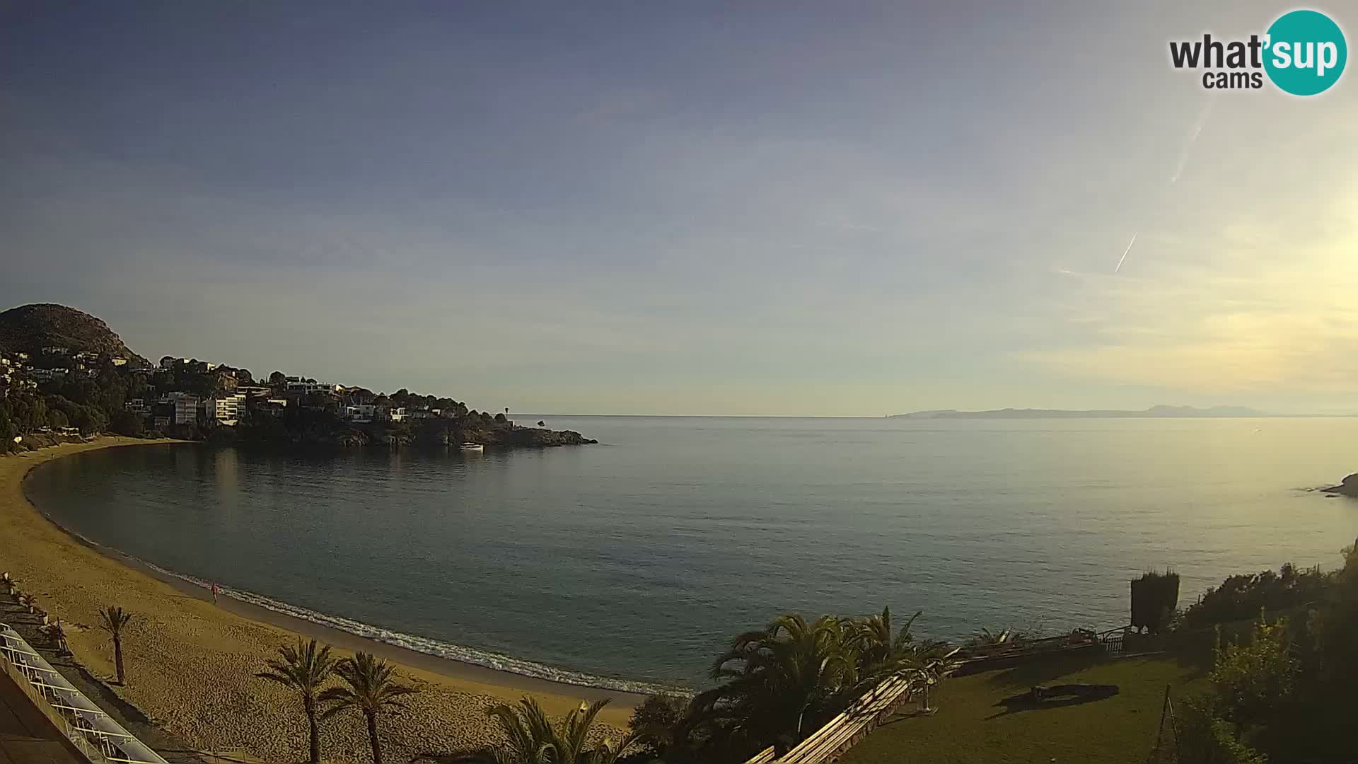 Plage de l’Almadrava Livecam Roses – Costa Brava – Espagne