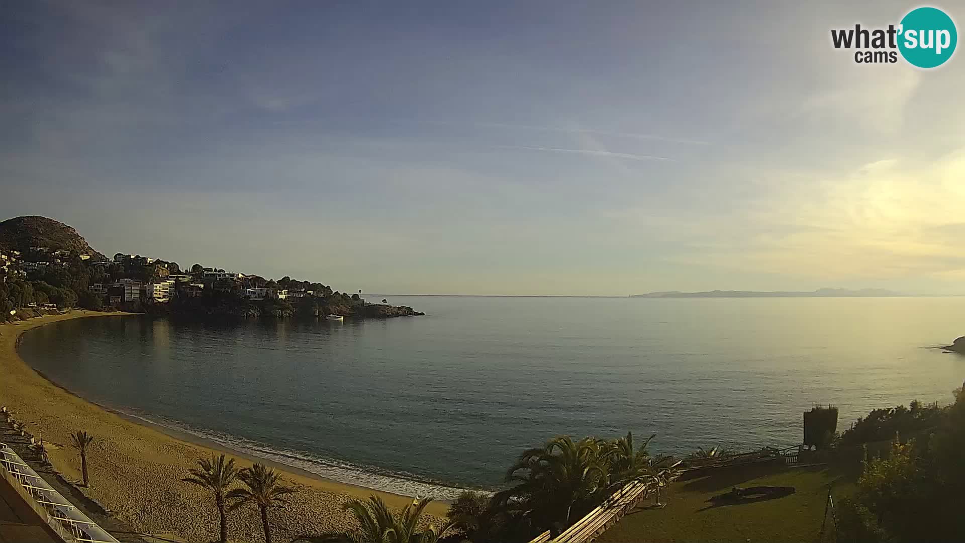 Playa de l’Almadrava camera en vivo Roses – Costa Brava – Espana