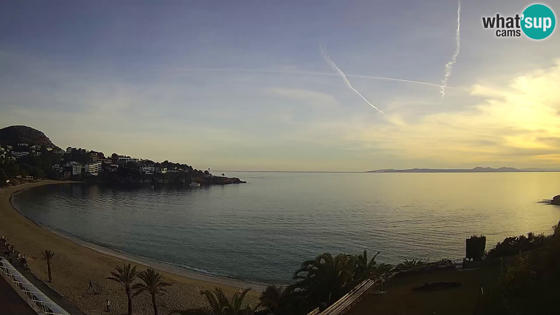 Platja de l’Almadrava beach Live Webcam Roses – Costa Brava – Spain