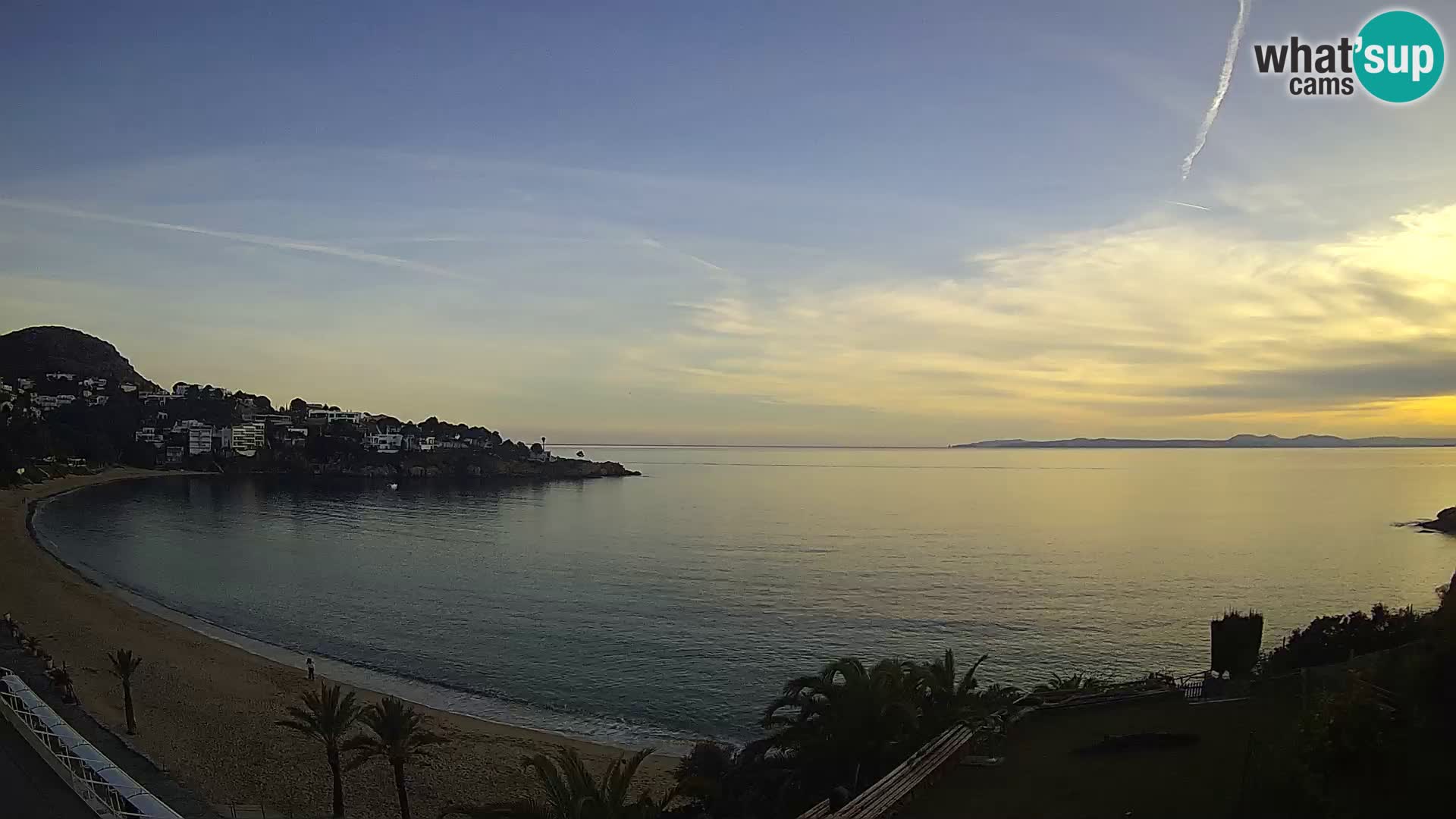 Platja de l’Almadrava Strand Webcam Roses – Costa Brava – Spanien