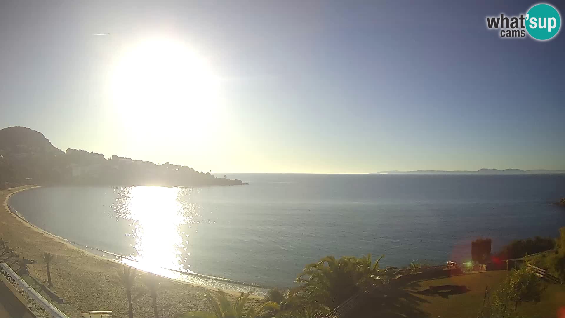 Platja de l’Almadrava Strand Webcam Roses – Costa Brava – Spanien