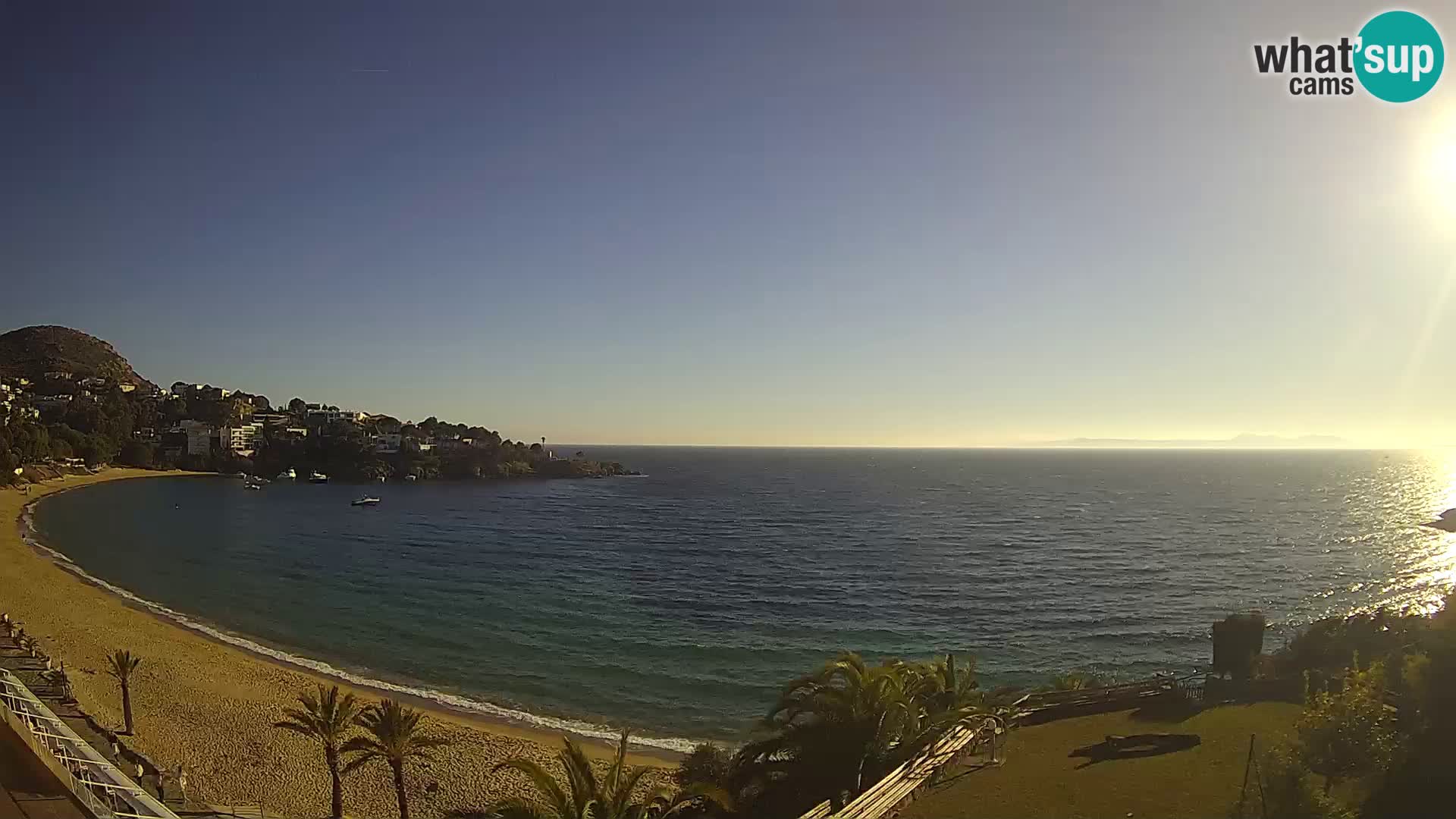 Plaža de l’Almadrava web kamera Roses – Costa Brava – Španjolska