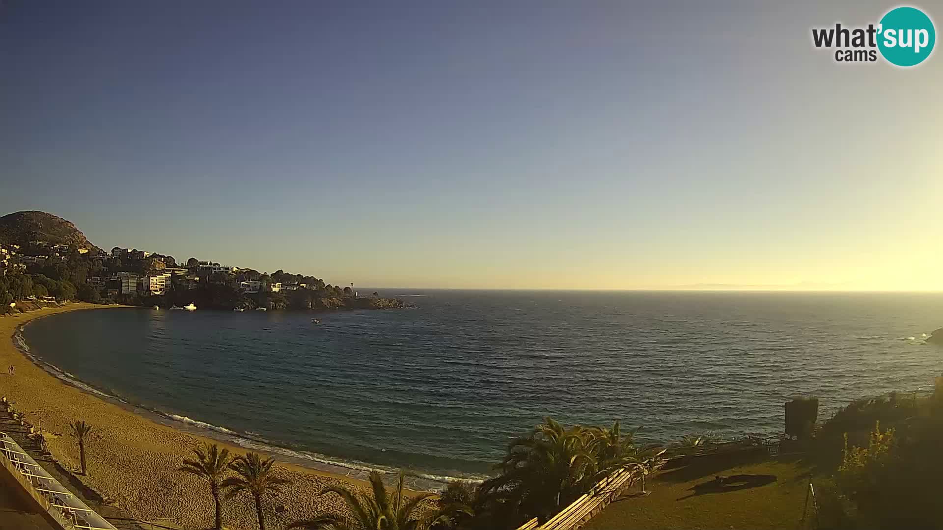 Plage de l’Almadrava Livecam Roses – Costa Brava – Espagne