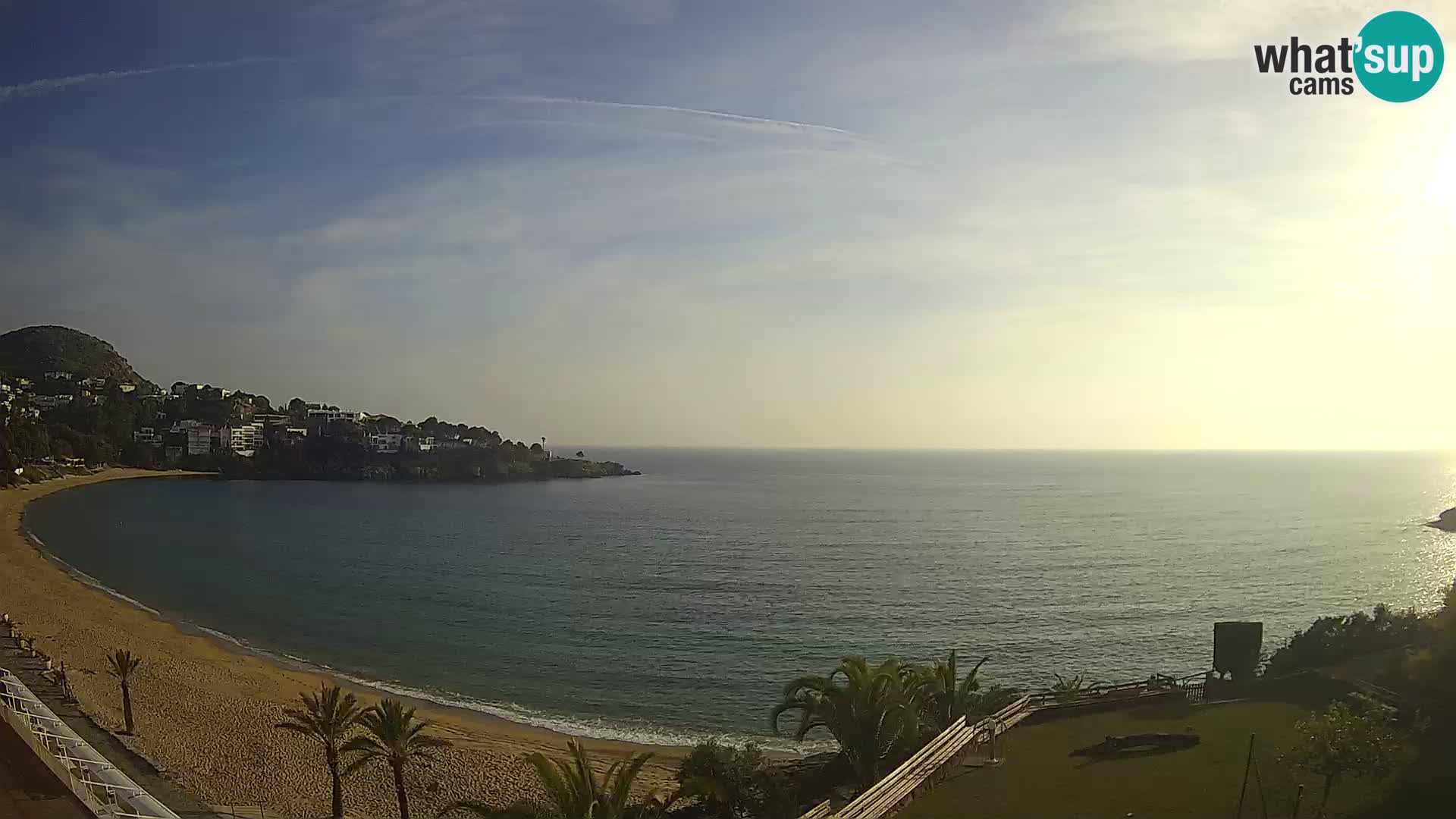 Platja de l’Almadrava Strand Webcam Roses – Costa Brava – Spanien