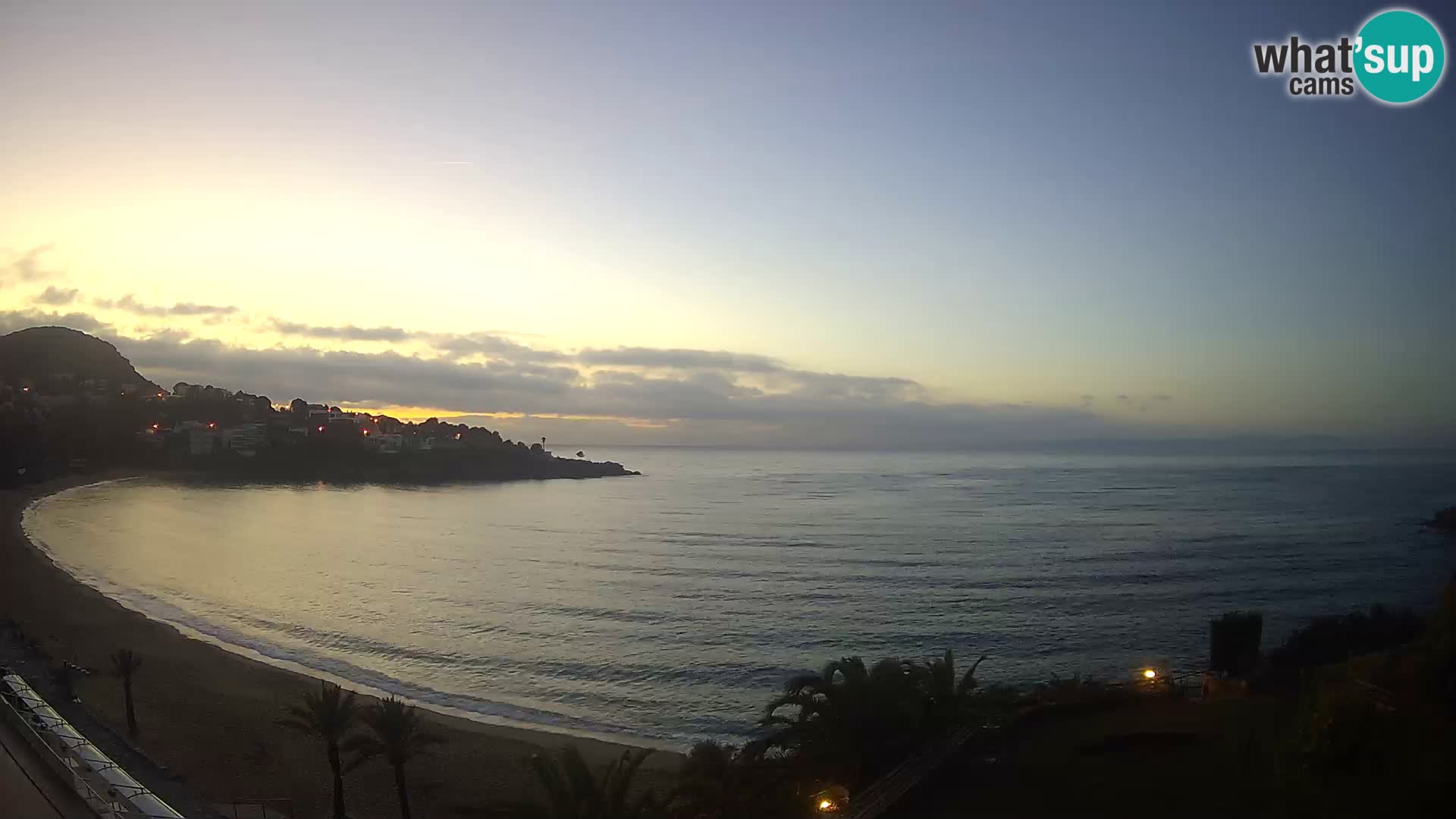 Platja de l’Almadrava Strand Webcam Roses – Costa Brava – Spanien