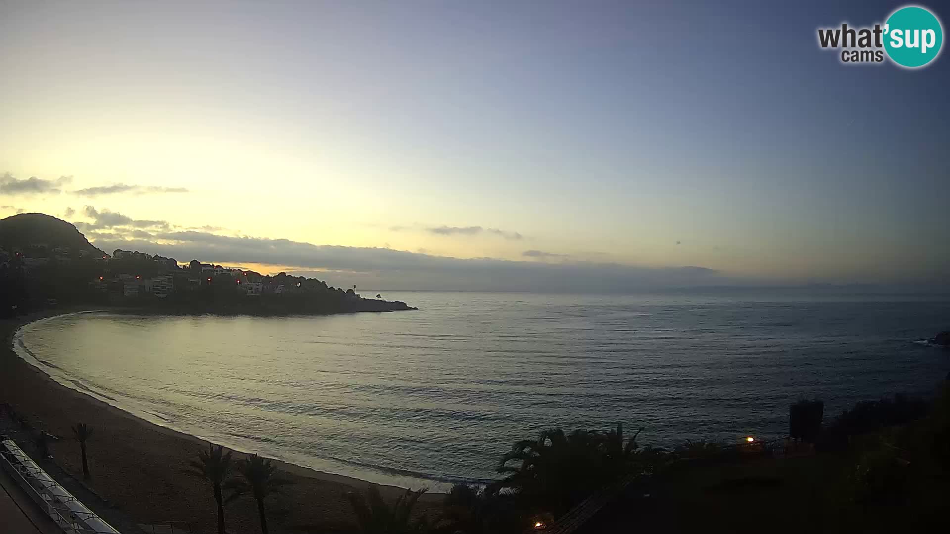 Platja de l’Almadrava Spiaggia Live Webcam Roses – Costa Brava – Spagna