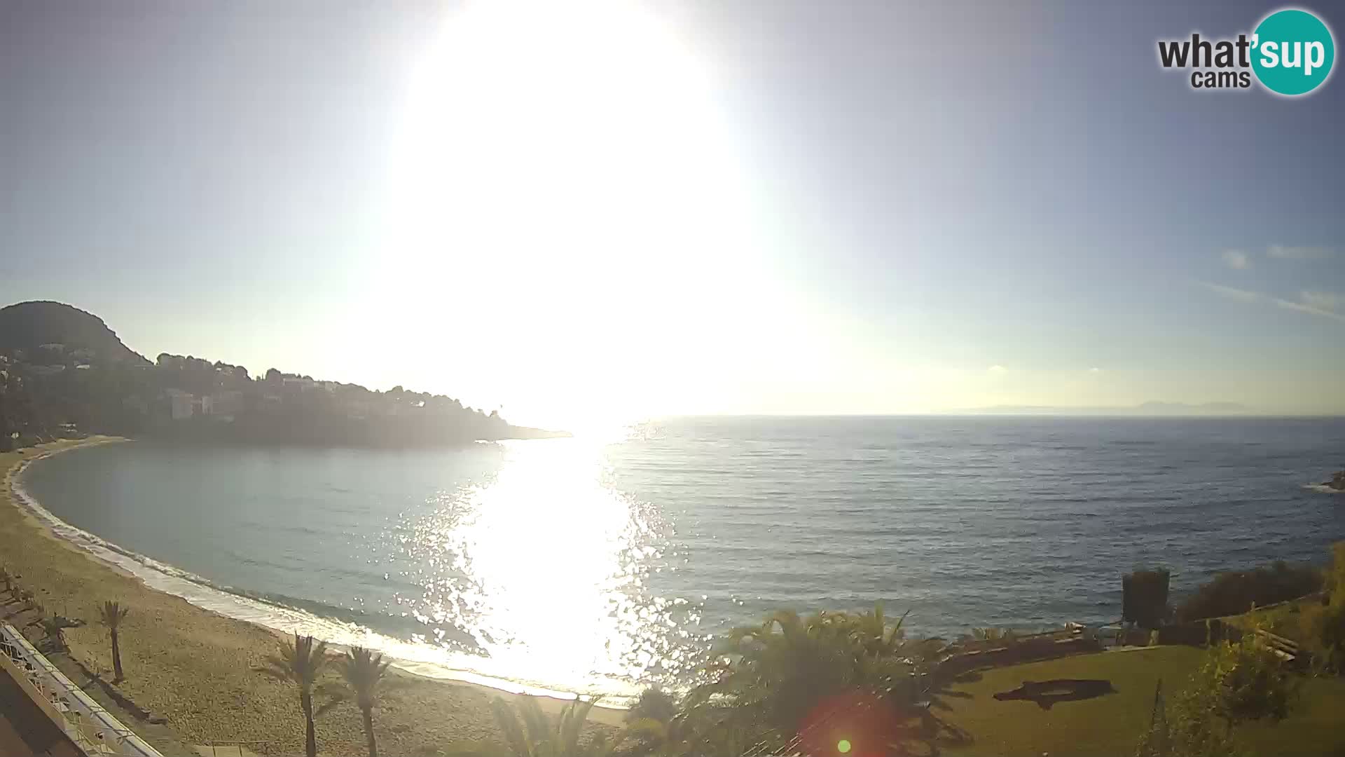 Platja de l’Almadrava beach Live Webcam Roses – Costa Brava – Spain