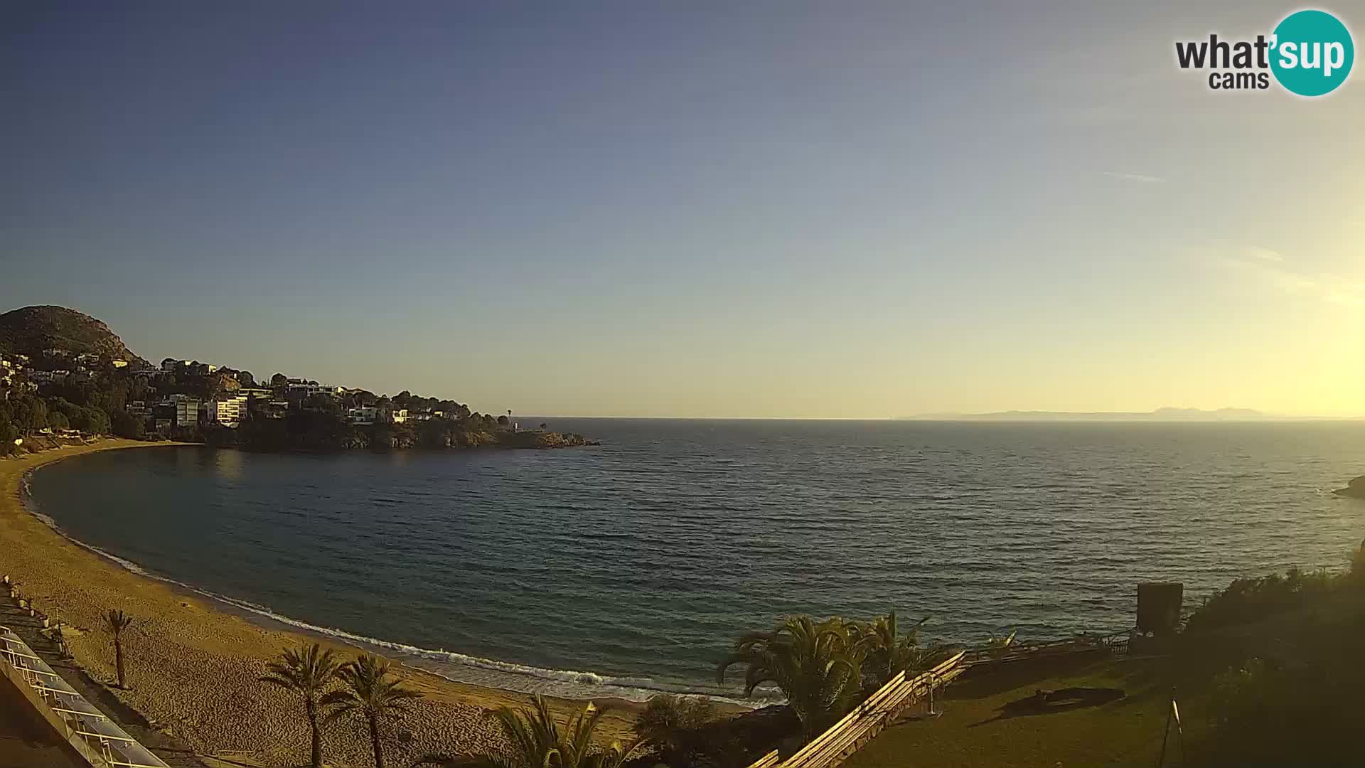 Plaža de l’Almadrava web kamera Roses – Costa Brava – Španjolska