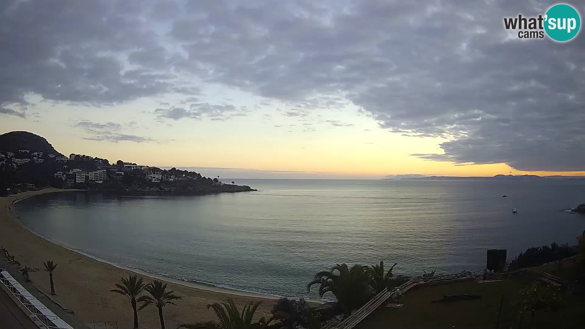 Platja de l’Almadrava Spiaggia Live Webcam Roses – Costa Brava – Spagna