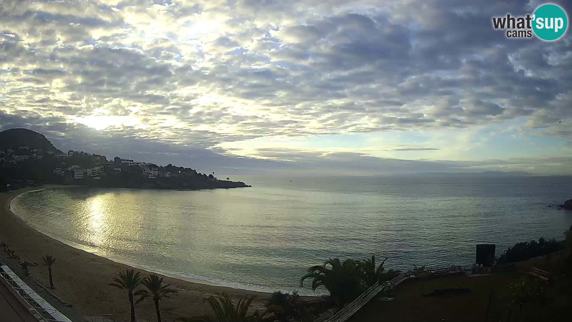 Platja de l’Almadrava Spiaggia Live Webcam Roses – Costa Brava – Spagna