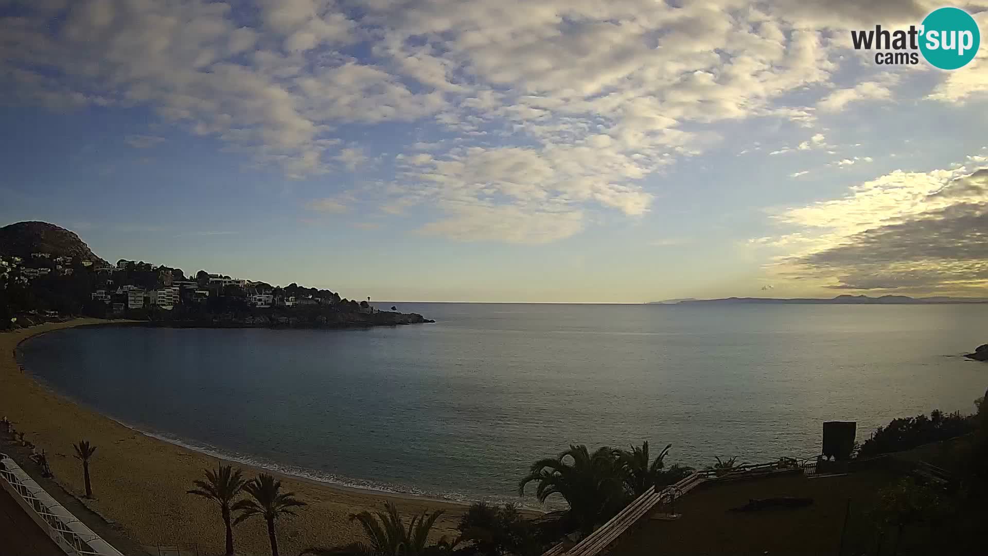 Platja de l’Almadrava Spiaggia Live Webcam Roses – Costa Brava – Spagna