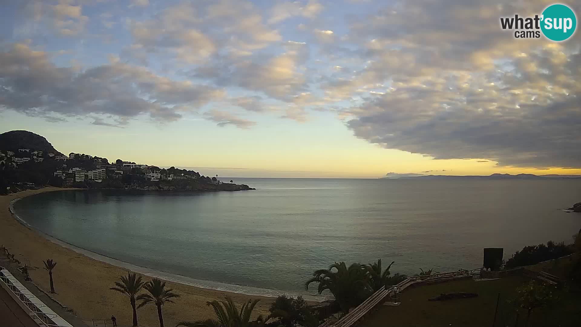 Platja de l’Almadrava Spiaggia Live Webcam Roses – Costa Brava – Spagna