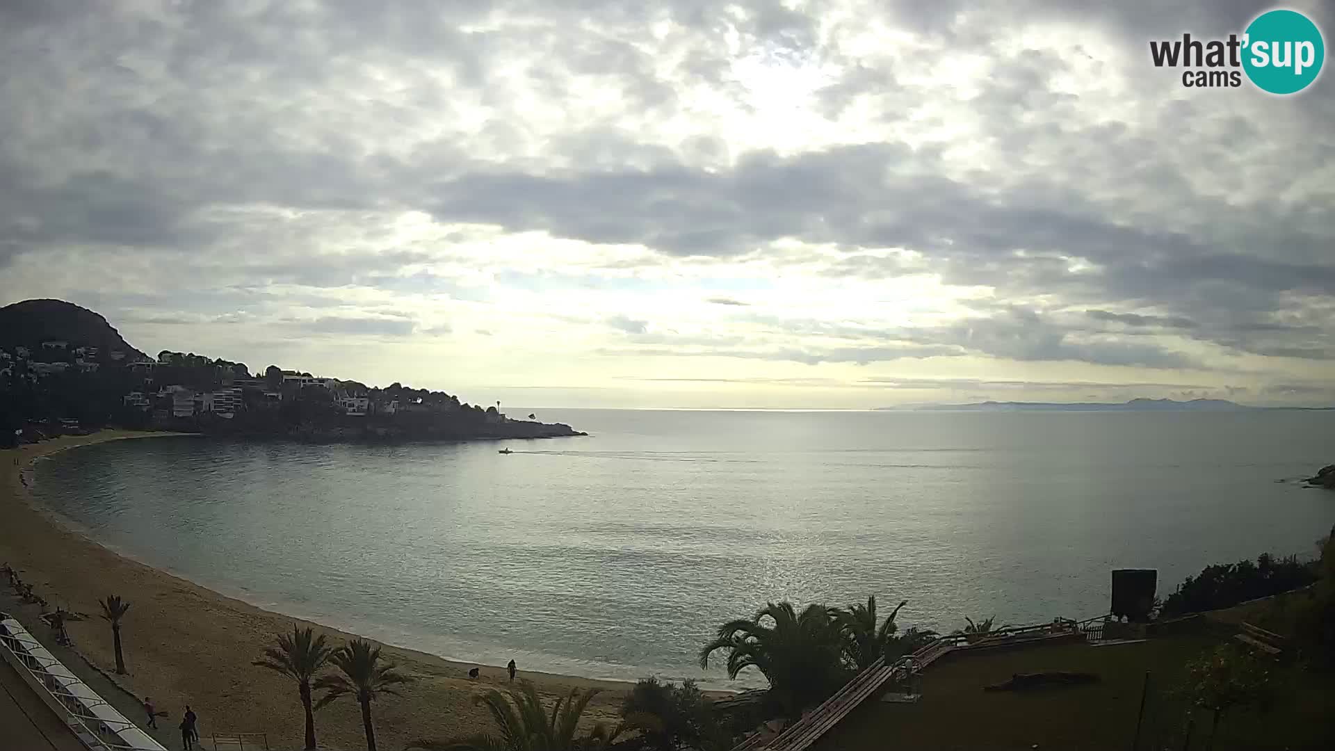 Plage de l’Almadrava Livecam Roses – Costa Brava – Espagne