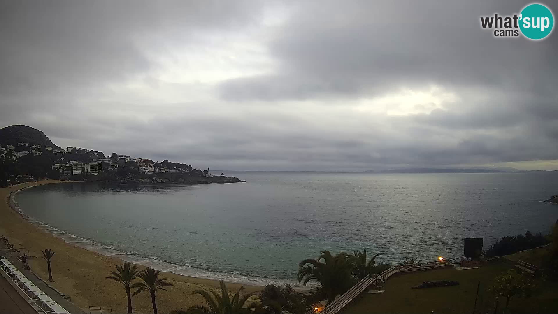 Platja de l’Almadrava Strand Webcam Roses – Costa Brava – Spanien