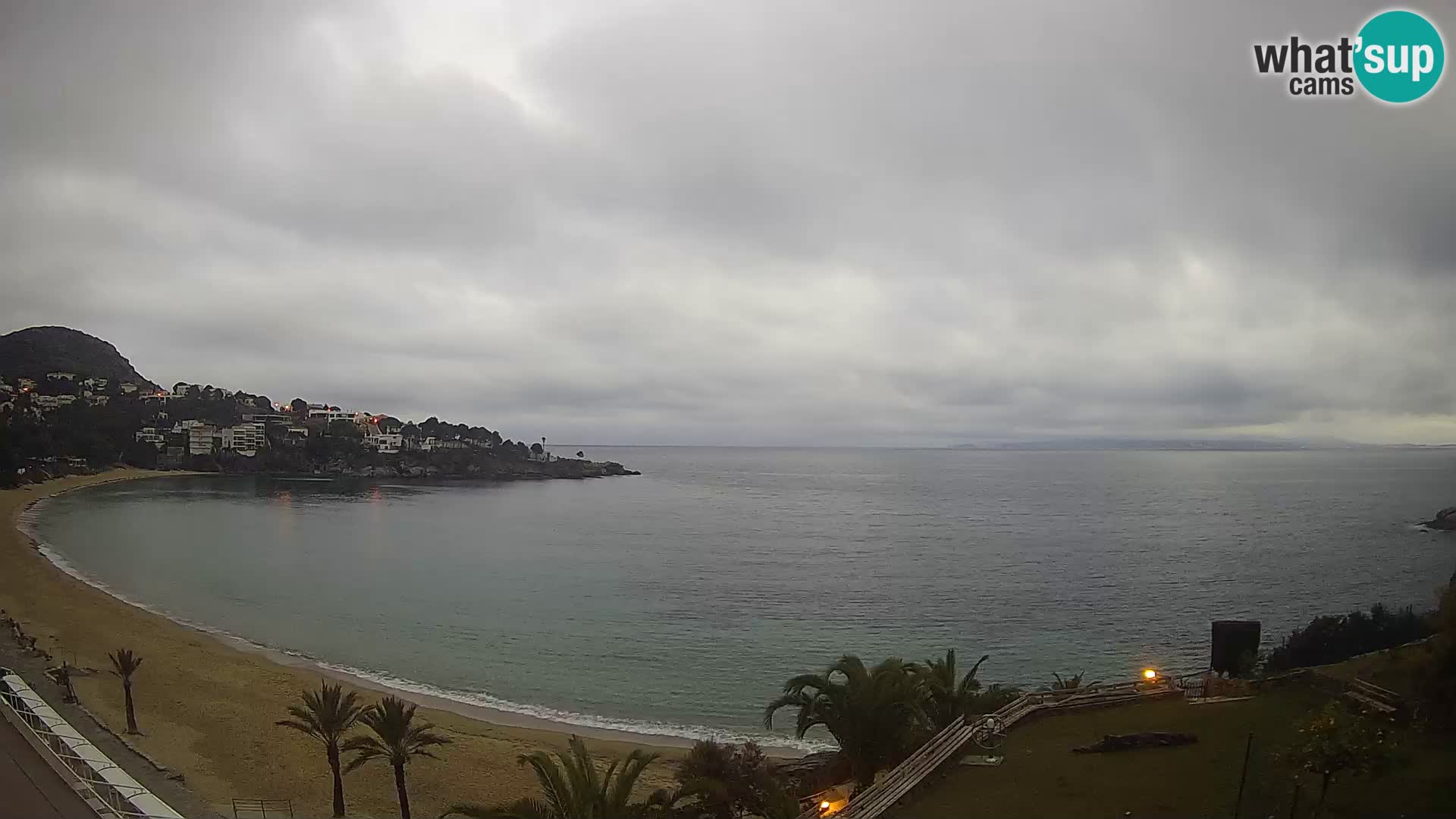 Platja de l’Almadrava Strand Webcam Roses – Costa Brava – Spanien