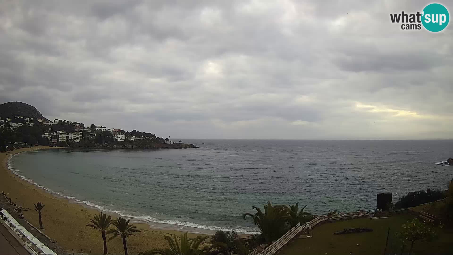 Plaža de l’Almadrava Spletna kamera Roses – Costa Brava – Španija