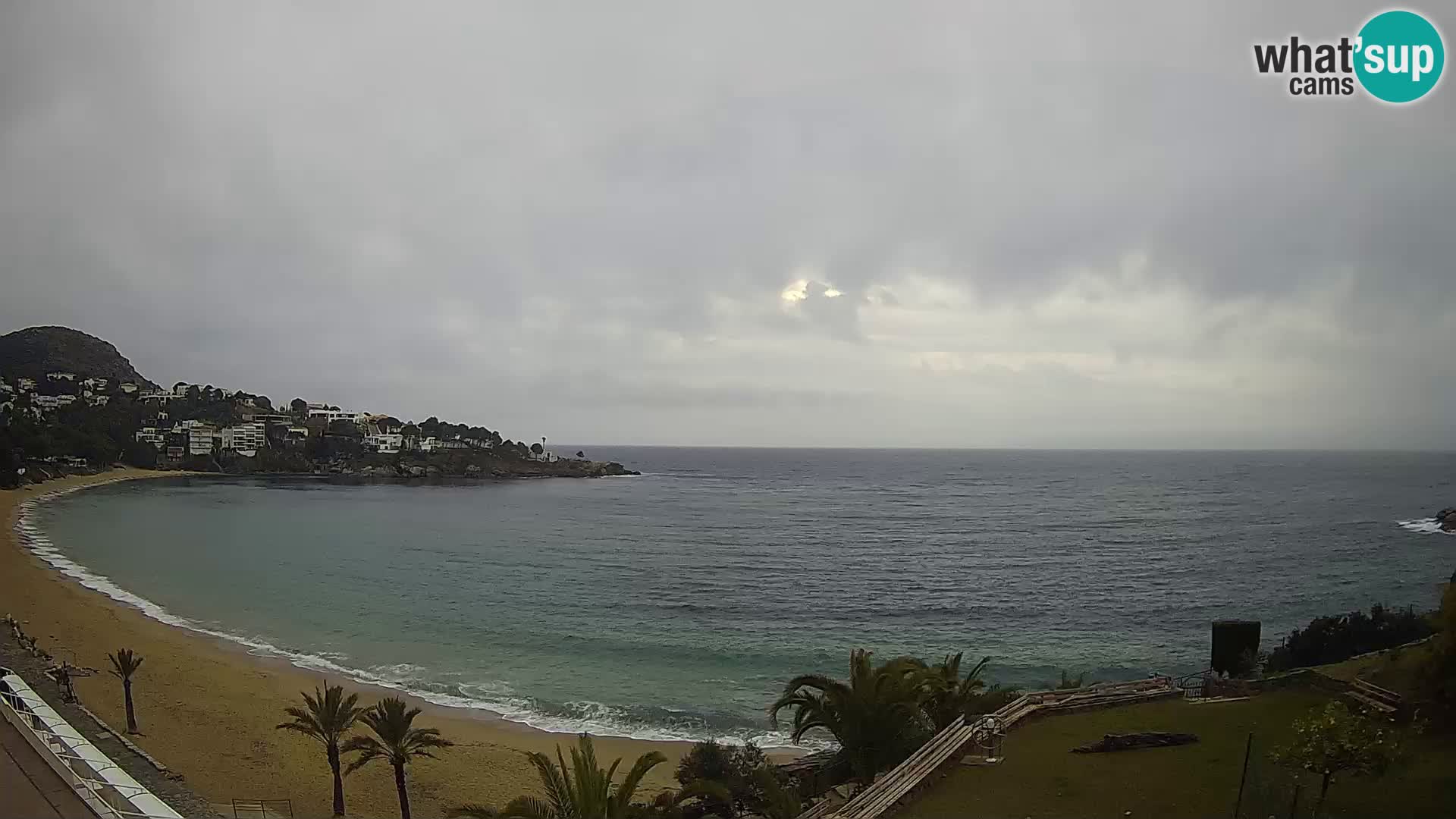 Plage de l’Almadrava Livecam Roses – Costa Brava – Espagne