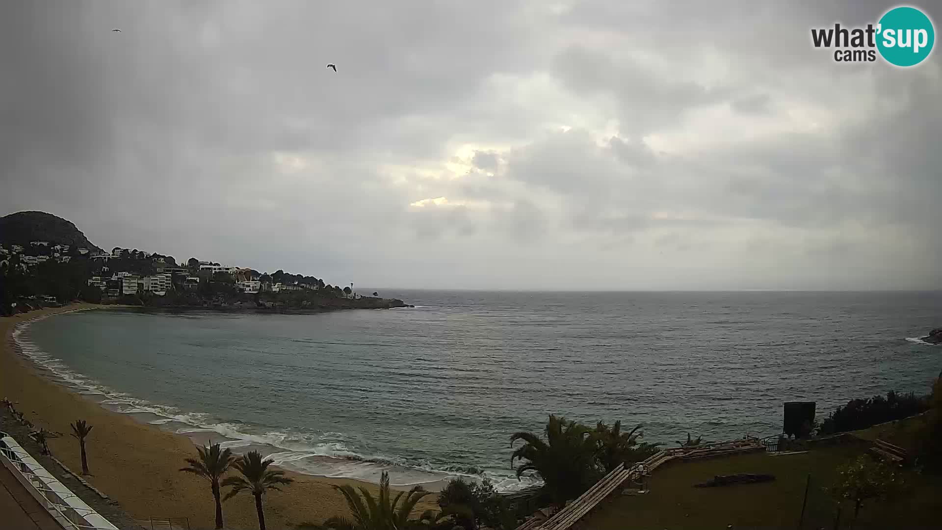 Plage de l’Almadrava Livecam Roses – Costa Brava – Espagne