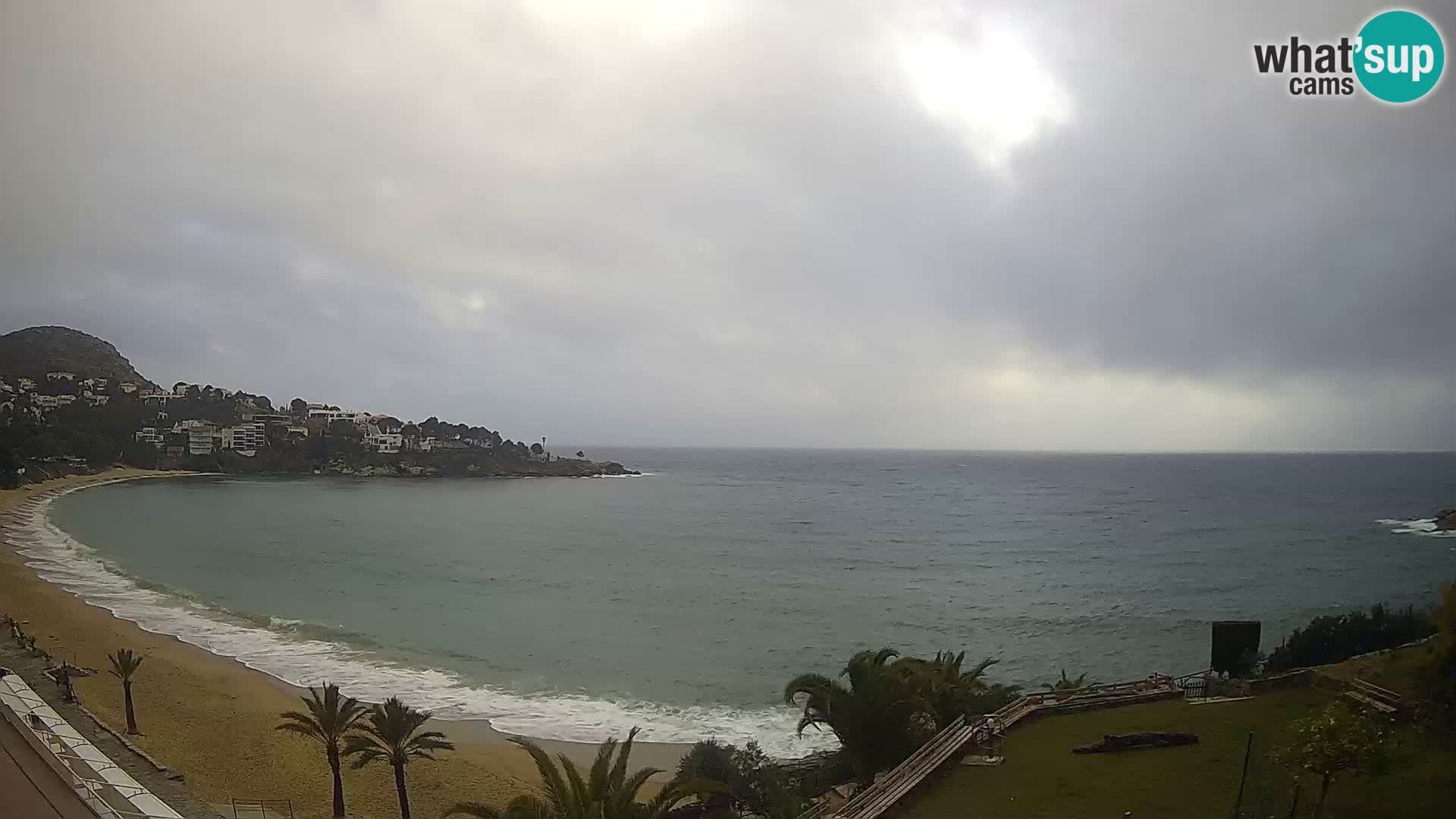Platja de l’Almadrava Spiaggia Live Webcam Roses – Costa Brava – Spagna